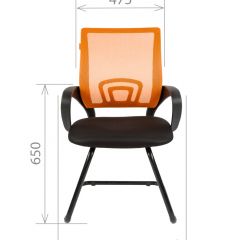 Кресло для оператора CHAIRMAN 696 V (ткань TW-11/сетка TW-01) в Урае - uray.mebel24.online | фото 5