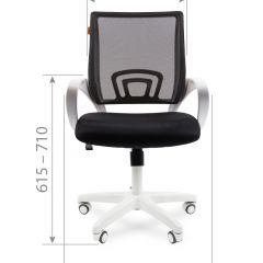Кресло для оператора CHAIRMAN 696 white (ткань TW-10/сетка TW-05) в Урае - uray.mebel24.online | фото 6