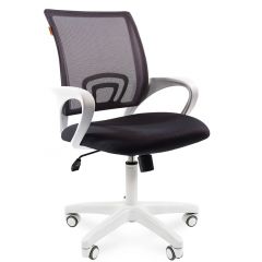 Кресло для оператора CHAIRMAN 696 white (ткань TW-12/сетка TW-04) в Урае - uray.mebel24.online | фото