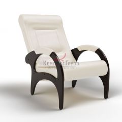 Кресло для отдыха Римини 19-К-КР (экокожа/венге) КРЕМ в Урае - uray.mebel24.online | фото