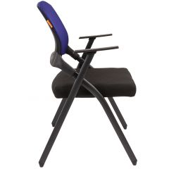 Кресло для посетителей CHAIRMAN NEXX (ткань стандарт черный/сетка DW-61) в Урае - uray.mebel24.online | фото 3