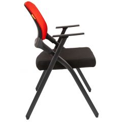 Кресло для посетителей CHAIRMAN NEXX (ткань стандарт черный/сетка DW-69) в Урае - uray.mebel24.online | фото 3