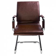 Кресло для посетителя Бюрократ CH-993-Low-V/Brown коричневый в Урае - uray.mebel24.online | фото 4