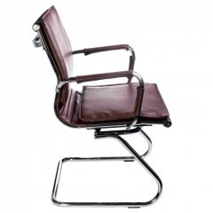 Кресло для посетителя Бюрократ CH-993-Low-V/Brown коричневый в Урае - uray.mebel24.online | фото 2