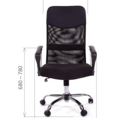 Кресло для руководителя CHAIRMAN 610 N (15-21 черный/сетка красный) в Урае - uray.mebel24.online | фото 2