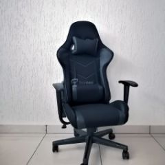 Кресло геймерское Barneo K-50 (черная сетка черные вставки) в Урае - uray.mebel24.online | фото