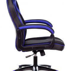 Кресло игровое Бюрократ VIKING 2 AERO BLUE черный/синий в Урае - uray.mebel24.online | фото 3