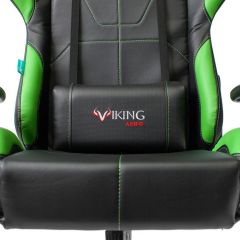 Кресло игровое Бюрократ VIKING 5 AERO LGREEN черный/салатовый в Урае - uray.mebel24.online | фото 7