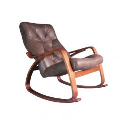 Кресло качалка Гранд 103-З-Ш Шоколад в Урае - uray.mebel24.online | фото