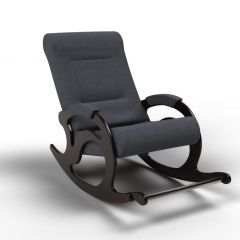 Кресло-качалка Тироль 12-Т-ГР (тканьвенге) ГРАФИТ в Урае - uray.mebel24.online | фото