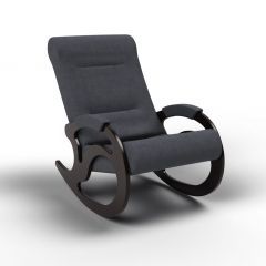Кресло-качалка Вилла 11-Т-ГР (тканьвенге) ГРАФИТ в Урае - uray.mebel24.online | фото