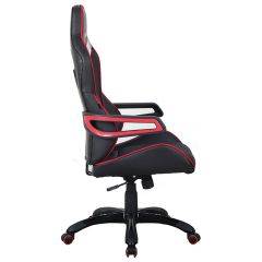 Кресло компьютерное BRABIX Nitro GM-001 (ткань/экокожа) черное, вставки красные (531816) в Урае - uray.mebel24.online | фото 6