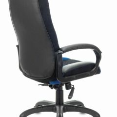 Кресло компьютерное BRABIX PREMIUM "Rapid GM-102" (экокожа/ткань, черное/синее) 532106 в Урае - uray.mebel24.online | фото 4