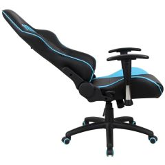 Кресло компьютерное BRABIX "GT Master GM-110" (черное/голубое) 531928 в Урае - uray.mebel24.online | фото 5