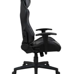 Кресло компьютерное BRABIX "GT Racer GM-100" (черное/серое) 531926 в Урае - uray.mebel24.online | фото 3