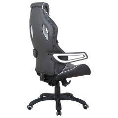 Кресло компьютерное BRABIX Techno Pro GM-003 (экокожа черное/серое, вставки серые) 531814 в Урае - uray.mebel24.online | фото 7