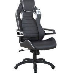Кресло компьютерное BRABIX Techno Pro GM-003 (экокожа черное/серое, вставки серые) 531814 в Урае - uray.mebel24.online | фото 2