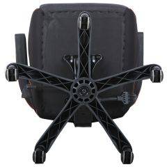 Кресло компьютерное BRABIX Techno Pro GM-003 (ткань черное/серое, вставки оранжевые) 531813 в Урае - uray.mebel24.online | фото 9