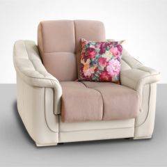 Кресло-кровать + Пуф Кристалл (ткань до 300) НПБ в Урае - uray.mebel24.online | фото