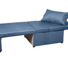Кресло-кровать Милена (синий) Велюр в Урае - uray.mebel24.online | фото 4