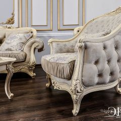 Кресло Мона Лиза (крем) в Урае - uray.mebel24.online | фото 3