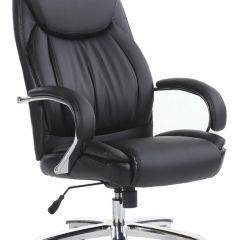 Кресло офисное BRABIX "Advance EX-575" (хром/экокожа/черное) 531825 в Урае - uray.mebel24.online | фото 2