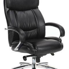 Кресло офисное BRABIX "Direct EX-580" (хром/рециклированная кожа/черное) 531824 в Урае - uray.mebel24.online | фото 2