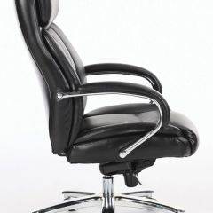 Кресло офисное BRABIX "Direct EX-580" (хром/рециклированная кожа/черное) 531824 в Урае - uray.mebel24.online | фото 3