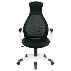 Кресло офисное BRABIX PREMIUM "Genesis EX-517" (белый/черный) 531573 в Урае - uray.mebel24.online | фото 2