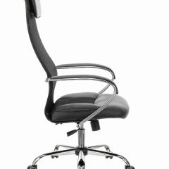 Кресло офисное BRABIX PREMIUM "Stalker EX-608 CH" (хром, ткань-сетка/кожзам, черное) 532091 в Урае - uray.mebel24.online | фото 2