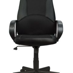 Кресло офисное BRABIX "City EX-512" (кожзам черный, ткань черная) 531407 в Урае - uray.mebel24.online | фото 4
