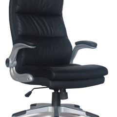 Кресло офисное BRABIX "Fregat EX-510" (рециклированная кожа, черное) 530863 в Урае - uray.mebel24.online | фото