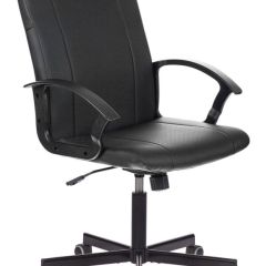 Кресло офисное BRABIX "Simple EX-521" (экокожа, черное) 532103 в Урае - uray.mebel24.online | фото