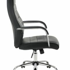 Кресло офисное BRABIX "Stark EX-547" (экокожа, хром, черное) 531948 в Урае - uray.mebel24.online | фото 3