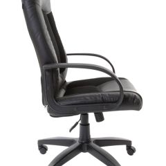 Кресло офисное BRABIX "Strike EX-525" (экокожа черная, ткань черная) 531381 в Урае - uray.mebel24.online | фото 3
