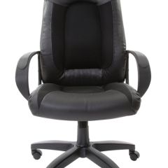 Кресло офисное BRABIX "Strike EX-525" (экокожа черная, ткань черная) 531381 в Урае - uray.mebel24.online | фото 5