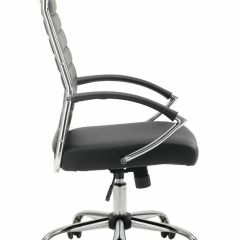 Кресло офисное BRABIX "Style EX-528", экокожа, хром, черное, 531947 в Урае - uray.mebel24.online | фото 3