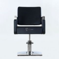 Кресло парикмахерское Barneo 6300V5 черное в Урае - uray.mebel24.online | фото 2