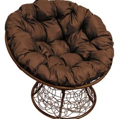 Кресло "ПАПАСАН" ротанг (каркас коричневый) в Урае - uray.mebel24.online | фото