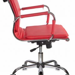 Кресло руководителя Бюрократ CH-993-LOW/RED красный в Урае - uray.mebel24.online | фото 2