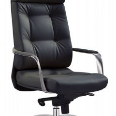 Кресло руководителя Бюрократ _DAO/BLACK черный в Урае - uray.mebel24.online | фото 1