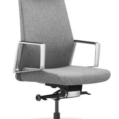 Кресло руководителя Бюрократ _JONS/CASHGREY серый в Урае - uray.mebel24.online | фото