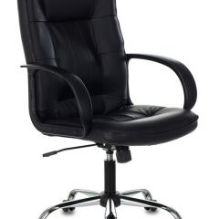 Кресло руководителя Бюрократ T-800N/BLACK черный в Урае - uray.mebel24.online | фото