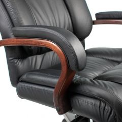 Кресло руководителя Бюрократ T-9925WALNUT/BLACK в Урае - uray.mebel24.online | фото 4