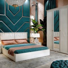 ПРЕСТИЖ-2 Кровать 1,4 м с ПМ (Сандал светлый) в Урае - uray.mebel24.online | фото