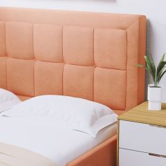 Кровать Адриана Люкс Решетка+ПМ+Дно (1400) в Урае - uray.mebel24.online | фото 2