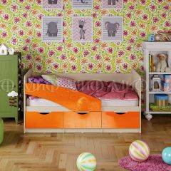 Кровать Бабочки (Оранжевый металлик) 1800 в Урае - uray.mebel24.online | фото