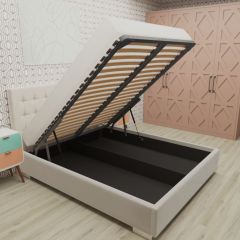 Кровать Брауни интерьерная +основание/ПМ/бельевое дно (180х200) в Урае - uray.mebel24.online | фото 2
