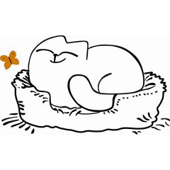 Кровать двухуровневая Кот № 900.1 ЛЕВАЯ (туя светлая/белый) в Урае - uray.mebel24.online | фото 2