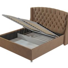 Кровать Франческа + Решетка+ПМ+Дно (1400) в Урае - uray.mebel24.online | фото 3
